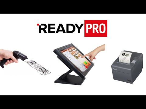 Anteprima del filmato: touch screen con lettore barcode e registratore di cassa