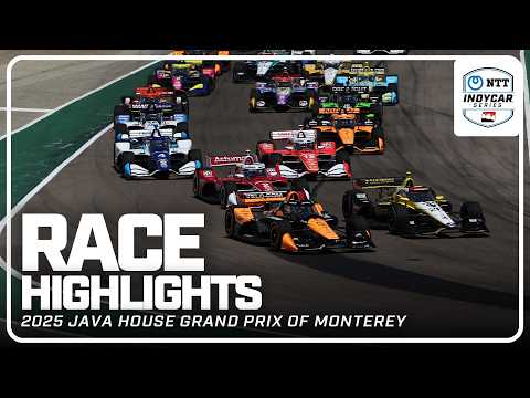 Race Highlights | 2025 Java House Grand Prix of Monterey | INDYCAR SERIES