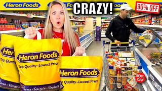 OUR BIGGEST EVER SAVINGS AT HERON FOODS! Huge discounts!
