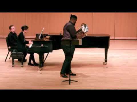 Jan Bach Euphonium Concerto   Jermaine Fryer