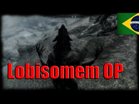 Skyrim LE/SE - Mod Growl - Seja um lobisomem poderoso ( PT-BR )