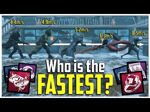 Who is the FASTEST Killer in Dead by Daylight?