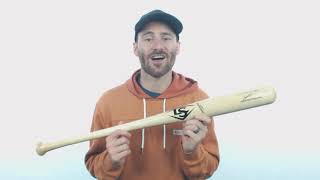 Video thumbnail: Louisville Slugger MLB Prime Guerrero Jr. Birch Wood Baseball Bat: WBL2440010