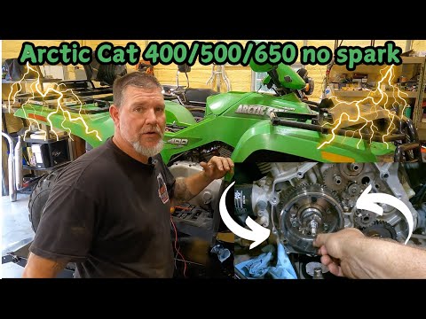 Arctic Cat 400/500/450 common no spark issue.