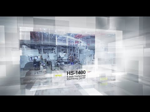 HS1400 Horizontal 5-Axis Machining Center — Performance Demo