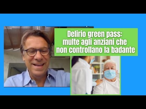 Zuppa di Porro 23 set 2021 - Delirio green pass: multe agli anziani che non controllano la badante
