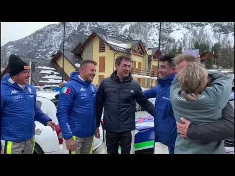 Rally 2 Laghi 2019 saluto primi tre equipaggi