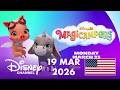 Disney Channel USA Disney Jr Block Continuity 19 March 2026