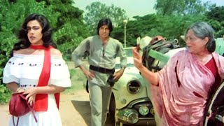 Download lagu अपने गुरुर के घोड़े से निचे उतर और माफ़ी मांग ये माताजी से - अमिताभ मर्द (Mard) मूवी यादगार सीन mp3