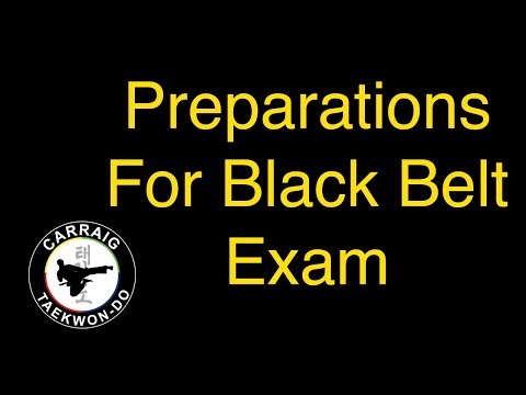 Preparing for Black Belt Test Vlog1