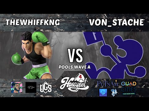 Honeypot 4 - Pools Wave A - THEWhiffKNG(Little Mac) Vs. Von_Stache(Mr Game and Watch)