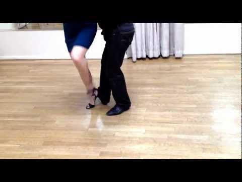 Tango - Figure with Barrida, Pasada and Gancho (Adv)