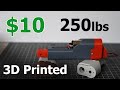 3D Printed Linear Actuator Surprisingly Strong