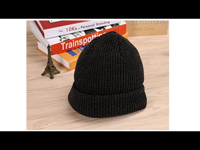 Vídeo relacionado con REDESS Beanie Hat para Hombres y Mujeres Winter Warm Sombreros Knit Slouchy Thick Skull Cap