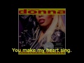 Donna Summer - When Love Cries (Vocal Club Dub ● Summertime Remix) LYRICS - SHM "Mistaken Identity"