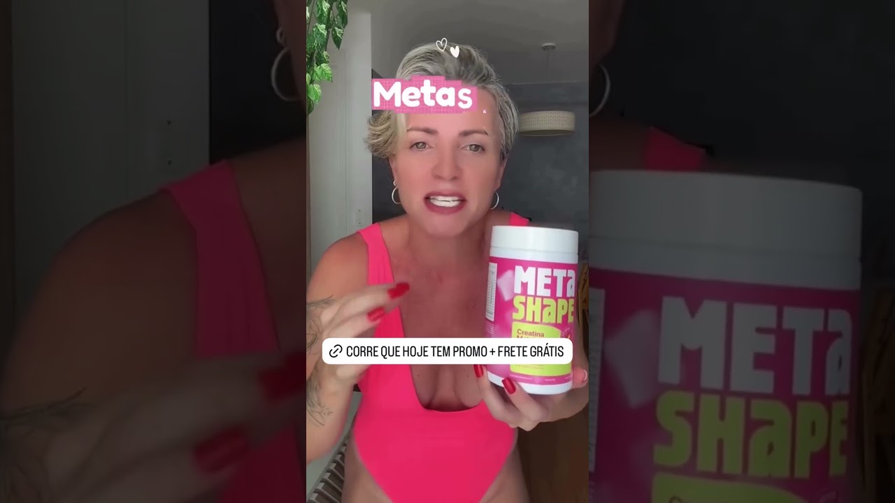 Creatina MetaShape o pozinho acelerador de shape