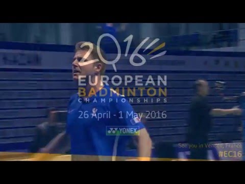 2016 European Championships trailer - #EC16 #badminton