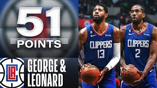 Paul George - Kawhi Leonard - Los Angeles Clippers