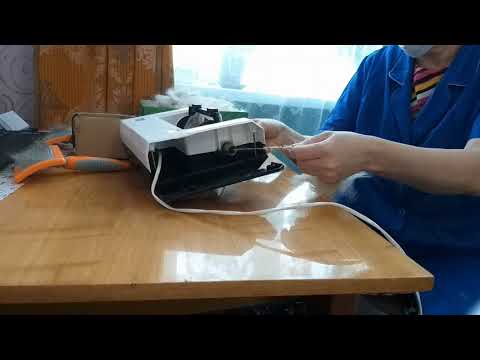 Как прясть пух на электропрялке