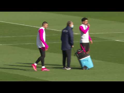 ENTRAINEMENT VEILLE DE DIJON - PSG