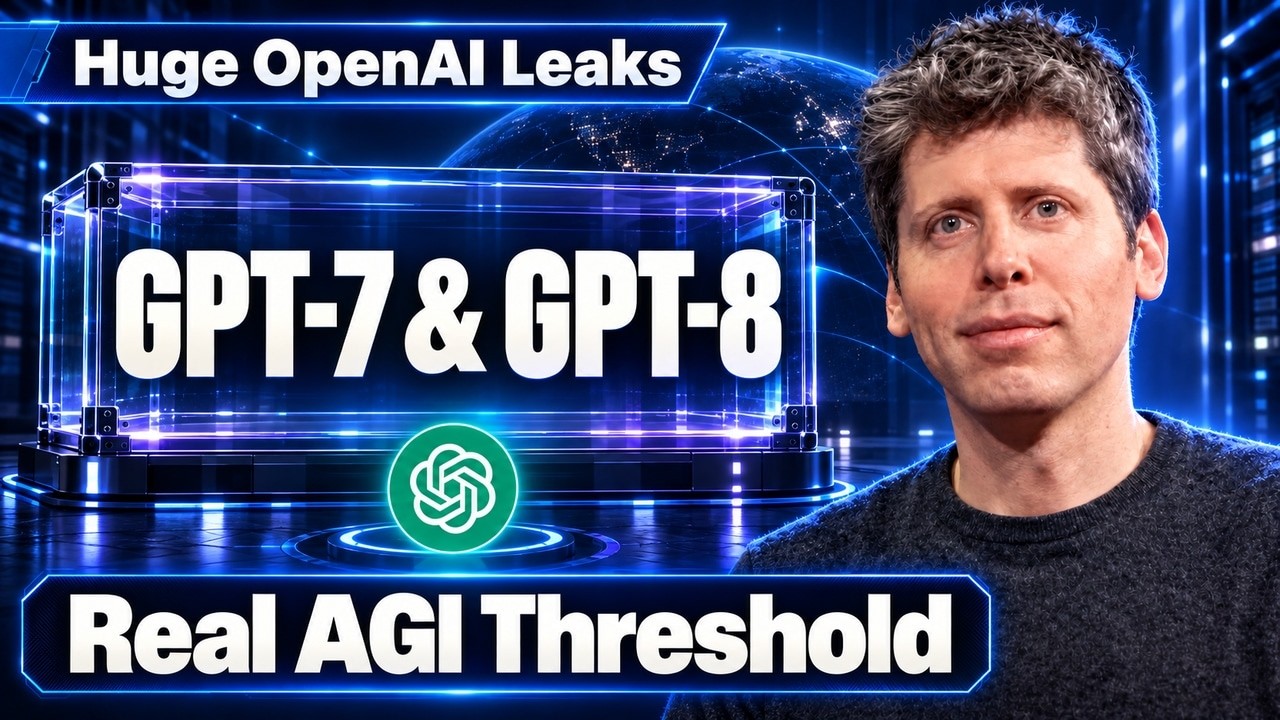 GPT-7 & GPT-8 Leaks: OpenAI Announces AGI Threshold