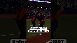 Brandon Valenzuela notches his first career Major League home run! #Toronto #BlueJays