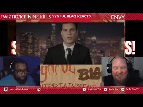 Stop Sleeping on Magic Ninja! Synful Blaq Reacts - Twiztid x Ice Nine Kills - Envy