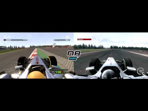 Codemasters F1 2010 vs F1 2011 | Nürburgring | Lewis Hamilton