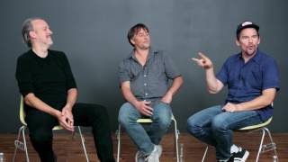 Video trailer för Richard Linklater, Ethan Hawke, and Julie Delpy on Writing THE BEFORE TRILOGY