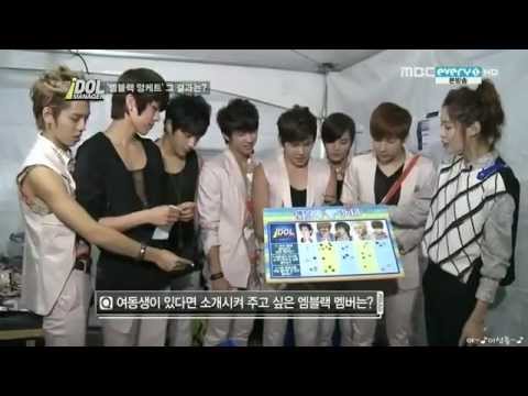 121005 MBLAQ Idol  Manager EP8 -INFINITE Cut