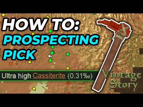 Mastering Vintage Story's Prospecting Pick for EASY Ore Finding