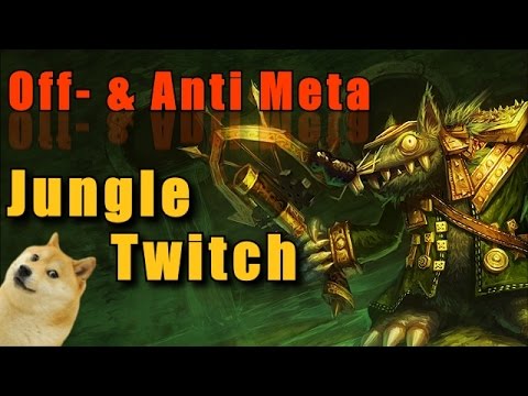 Off / Anti Meta Picks #3 Warrior Twitch Jungle - Full Game Diamond Commentary