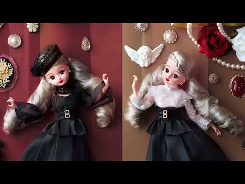 【リカちゃん】スタイリッシュリカ フォトジェニック ゴシックノワールスタイル【可動ボディ】