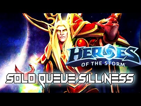 KAEL'THAS, POOF! - SOLO QUEUE SILLINESS [Heroes Of The Storm]