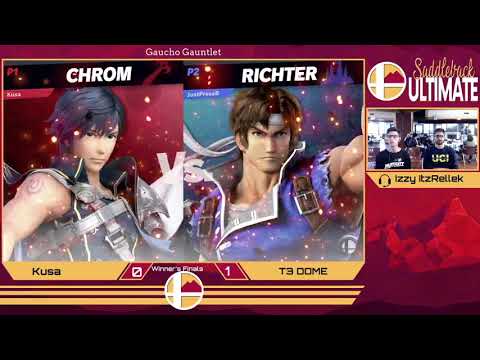 Saddleback Gaucho Gauntlet #1 - Kusa (ROB/Chrom) vs. T3 Dome (Richter): Winners Finals