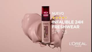 L`oreal Infalible 24H Freshwear SPF 25 anuncio