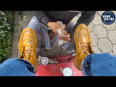S5E150 great day amazing shoe shine #ASMR #shoeshine #faustoarizmendi