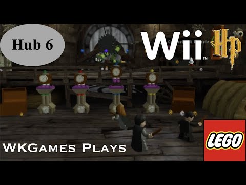 Lego Harry Potter Years 1-4 Wii 100% Hub: Clock Tower [ALL COLLECTIBLES]