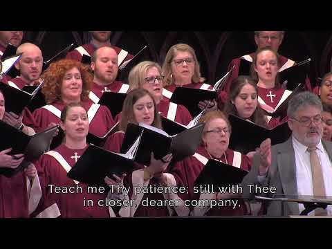 O Master, Let Me Walk with Thee (11 am, webstream)