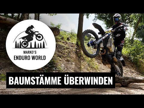Enduro Hindernisse - So überwindest du Baumstämme! | #19 | Marko's Enduro World