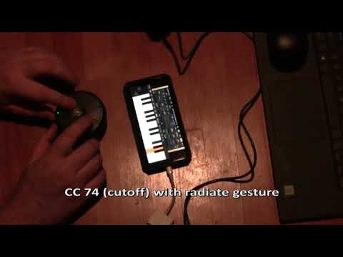 Orba BT MIDI Synth One basic demo