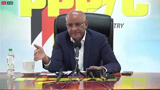 Press Conference by the General Secretary of the People Progressive Party Dr. Bharrat Jagdeo | 19Sep