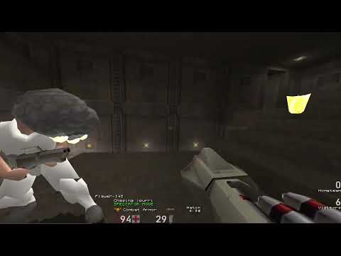 purri vs Player-345  q2dm1 2023.02.04 22:58 quake2 duel