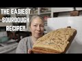 SOURDOUGH FOCACCIA | The easiest sourdough recipe