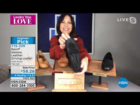 Born Malena Leather Driving Loafer