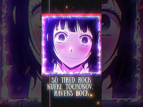 SO TIRED ROCK OUT NOW!!