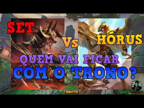 SMITE BRASIL - Duelo | SET vs HÓRUS | De quem é o trono?