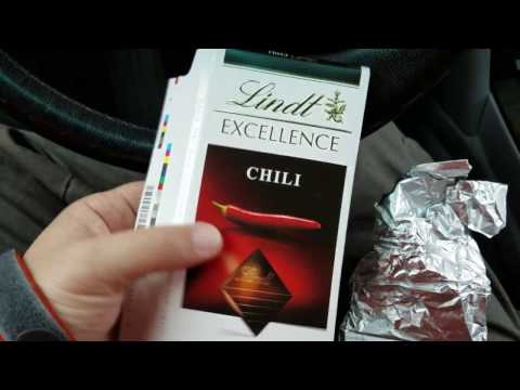Lindt Chili Dark Chocolate - Chili, Really??? - Awesome!!!