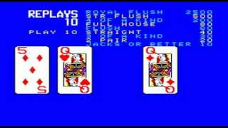 Cal Omega Games 7.4 (Gaming Poker)  and 7.6 (Arcade Poker) (1981 Cal Omega Inc.)