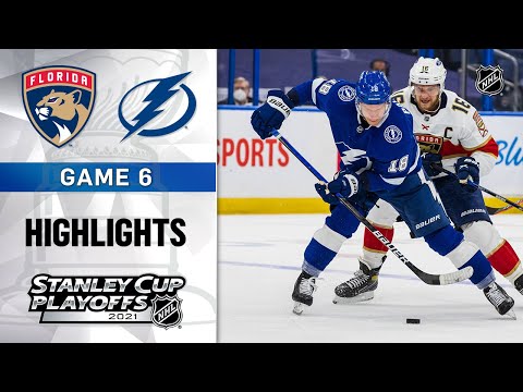 First Round, Gm6:  Panthers @ Lightning 5/26/21 | NHL Highlights